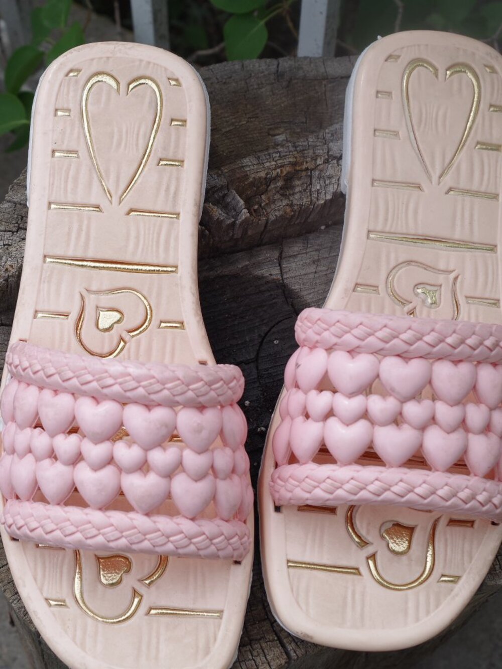 Pink Slip-Ons By Kemo Made In Egypt